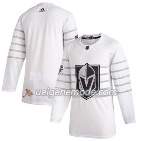 Herren Vegas Golden Knights Trikot Blank Weiß Adidas 2020 NHL All-Star Authentic